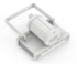 Светодиодный светильник ECOLED-8/20W/2125/D SPOTLIGHT (12-24V, 36V)
